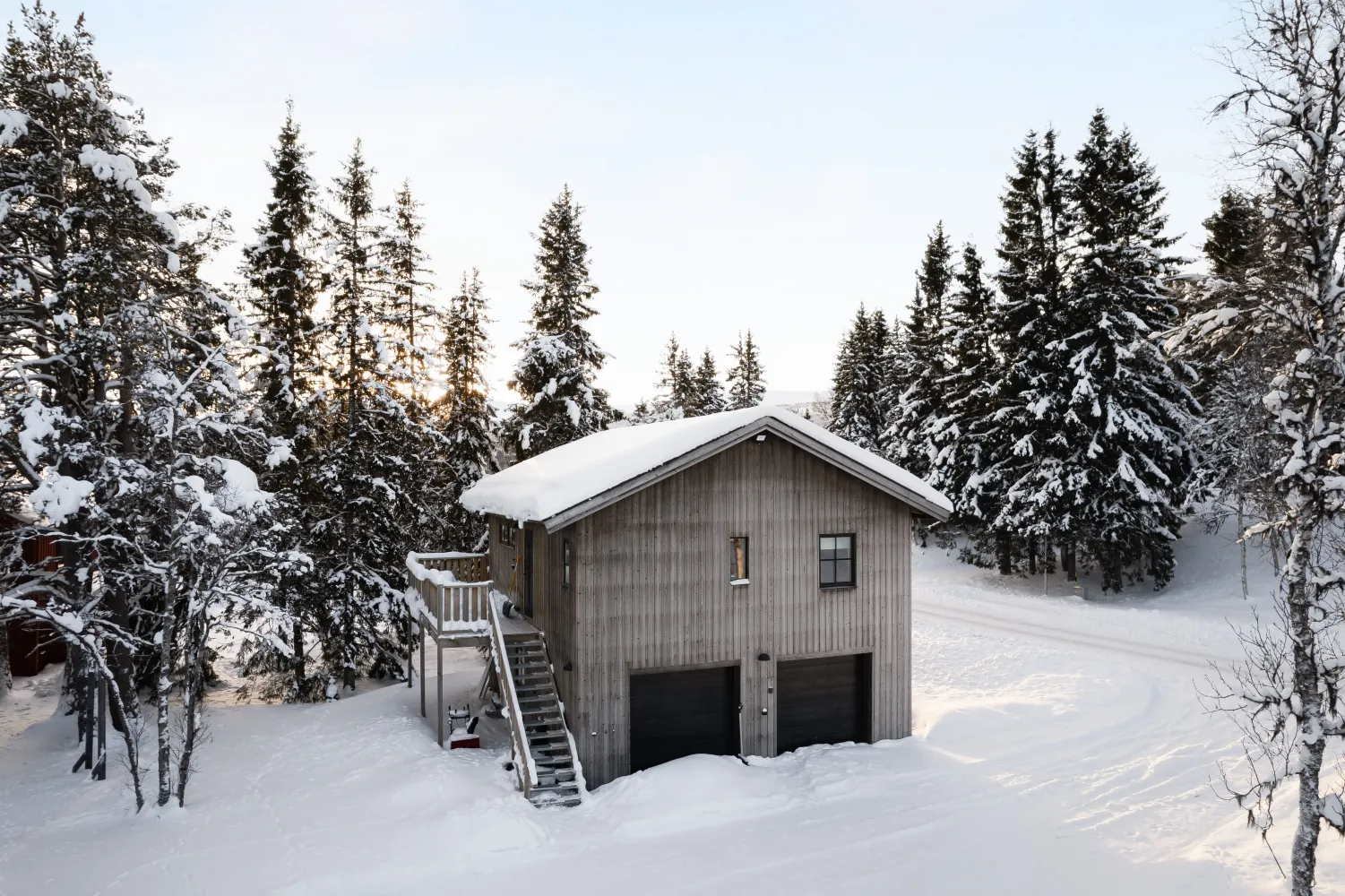 Gamla Wallesvägen 10 Snö