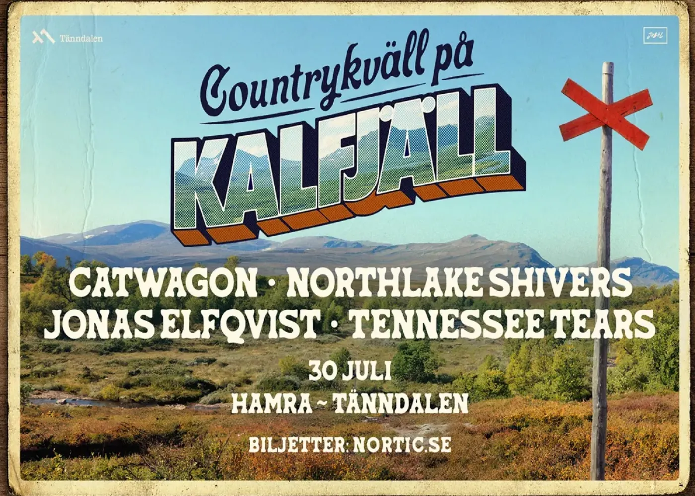 Countrykväll på kalfjäll