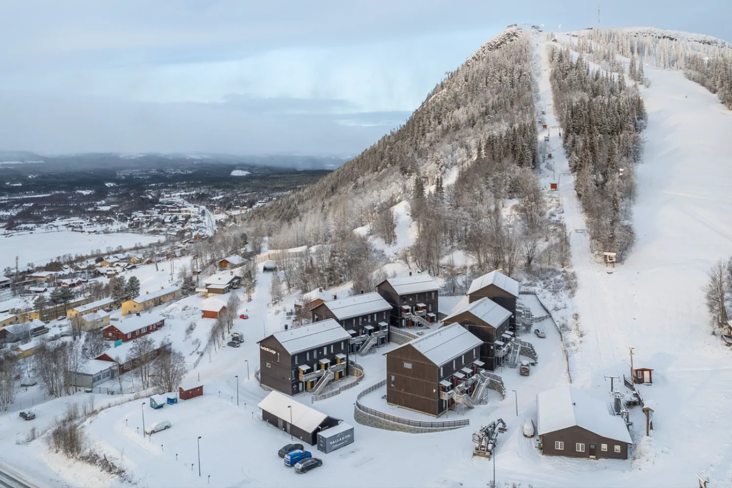 Lägenheter med ski in/ski out till skidbacke och lift