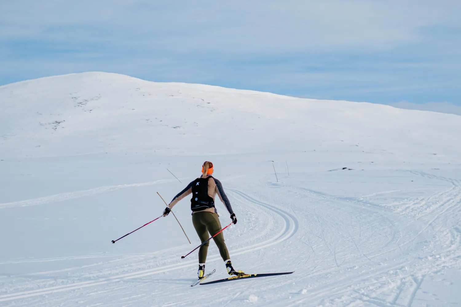 Längdskidåkning i Funäsfjällen