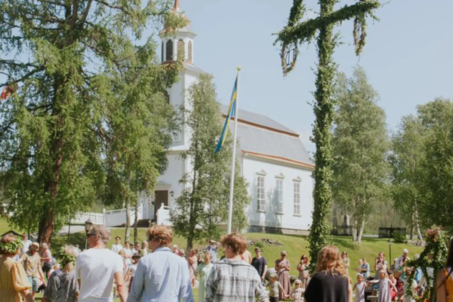 Midsommarfirande Ljusnedal