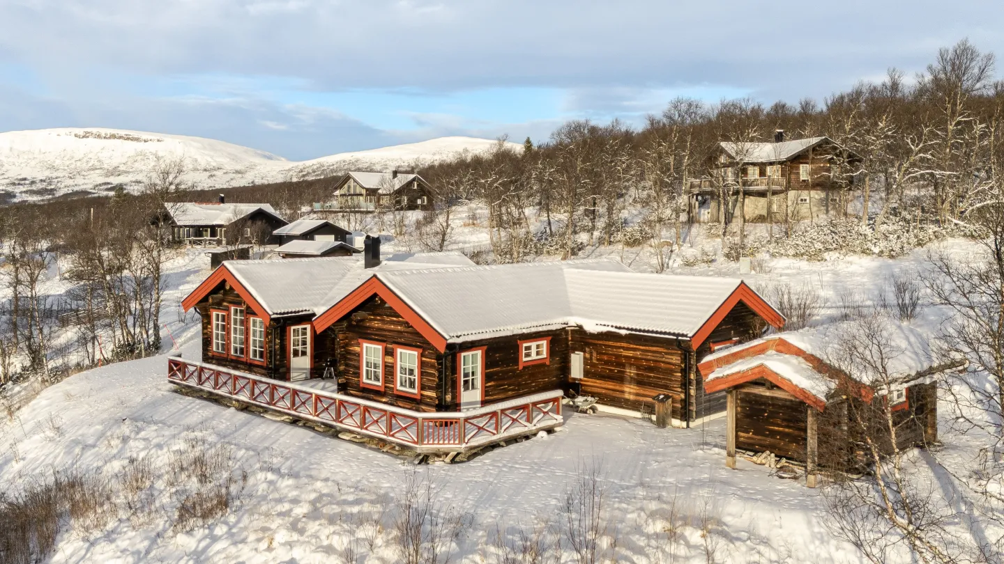 Tänningevägen 116 Exteriör Vinter