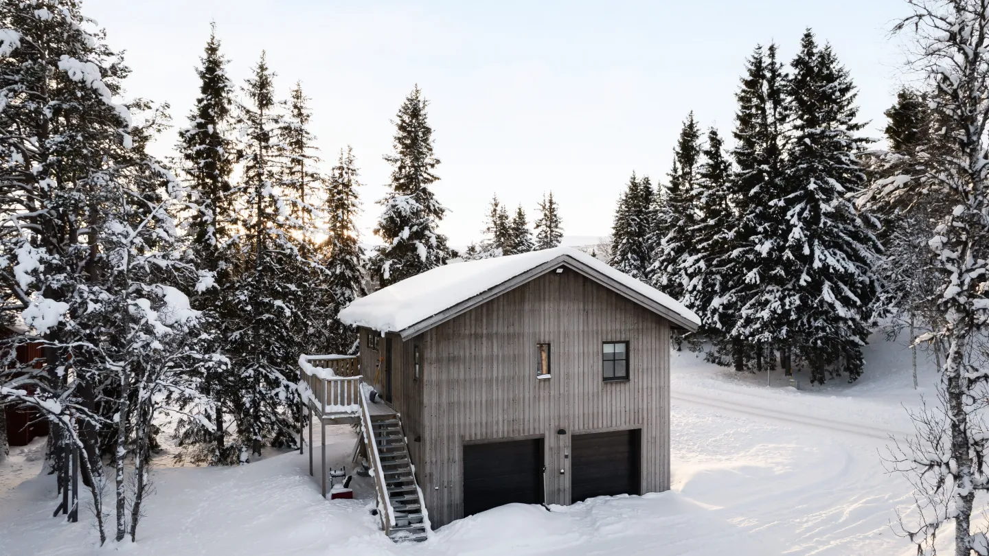 Gamla Wallesvägen 10 Snö
