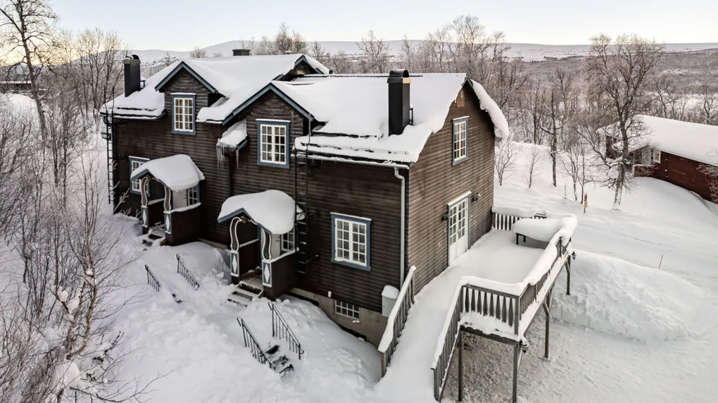 Brunkulla Exteriör Snö